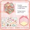 DIY Landscape Sticker Scenes, 4 Sets & Tweezers, Cute Isometric Packs, Adorabilities